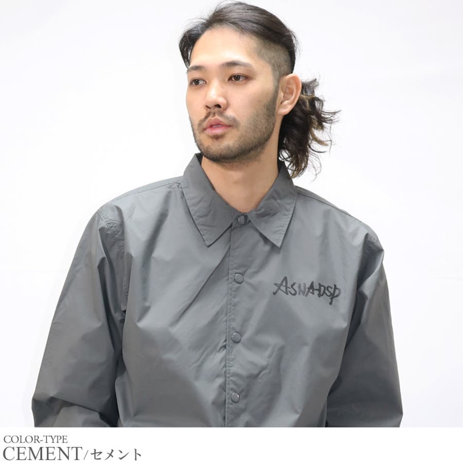 ASNADISPEC コーチジャケット ナイロンジャケット[品番：QA000002202