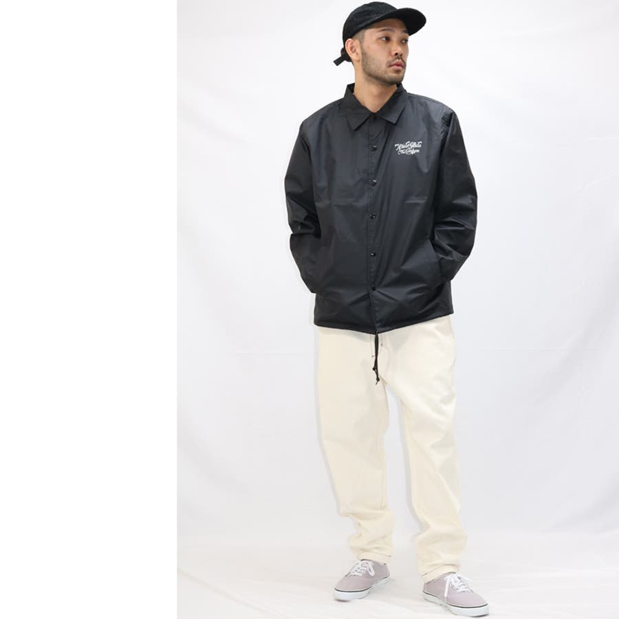 【美品】コーチ　ナイロンジャケット SAVE THE CULTURE (BOX) Coach JKT【ナイロンコーチジャケット