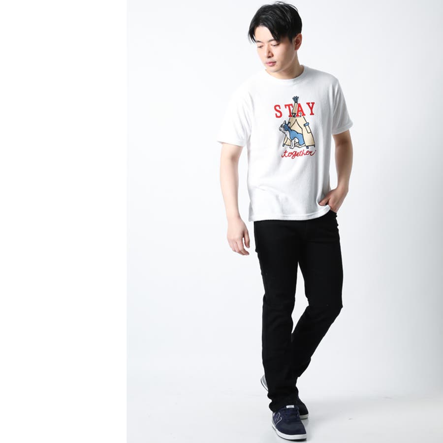 タオル生地 パイル生地 Tシャツ[品番：QA000002576]｜Maqua-store