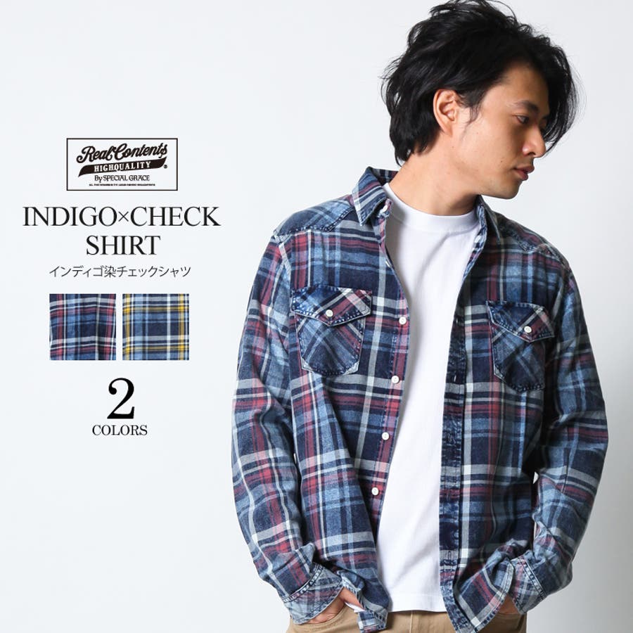 チェックシャツ デニムシャツ レッド 品番 Qa Maqua Store マキュアストア のメンズファッション通販 Shoplist ショップリスト