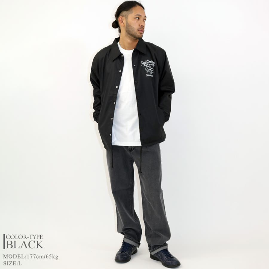 YAECA ヤエカ メンズ ナイロンコーチジャケット (ブラック) YAECA (ヤエカ) NYLON JERSEY TRACK JACKET / ナイロン