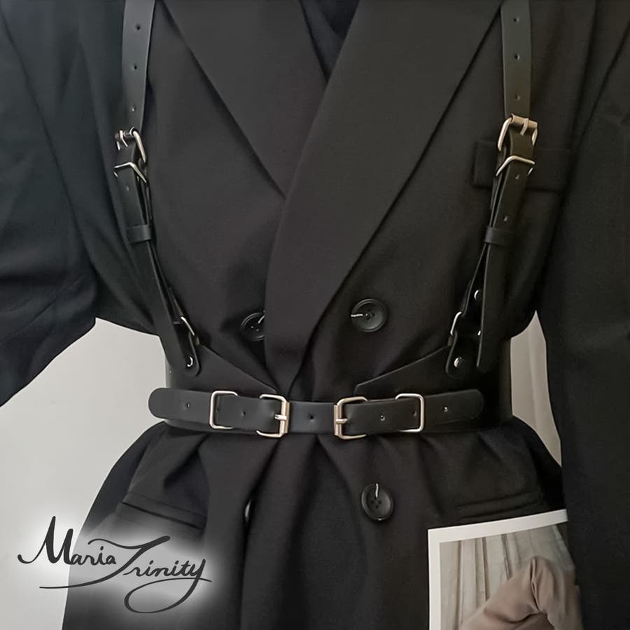 IMVAL ハーネスレザードレス ブラック instock]【RANS】ミニ/ドレス/セットアップ/フレア/ブラック