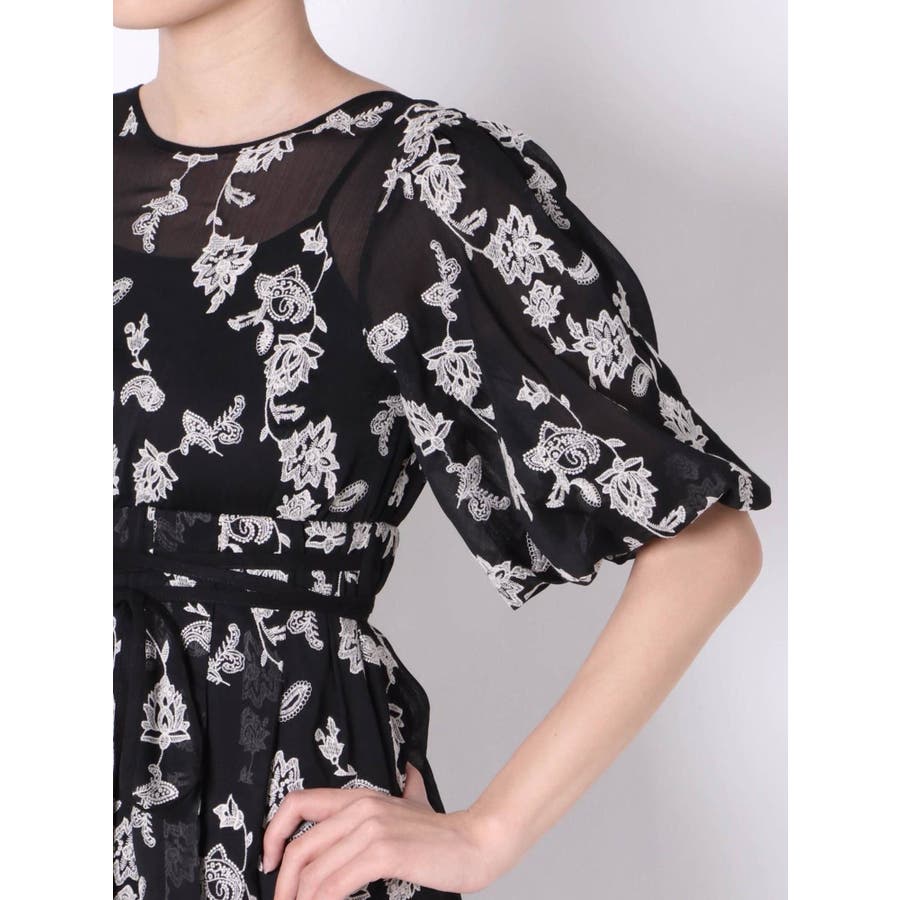 超特価激安 ペイズリー刺繍ロングドレス Sale 送料無料