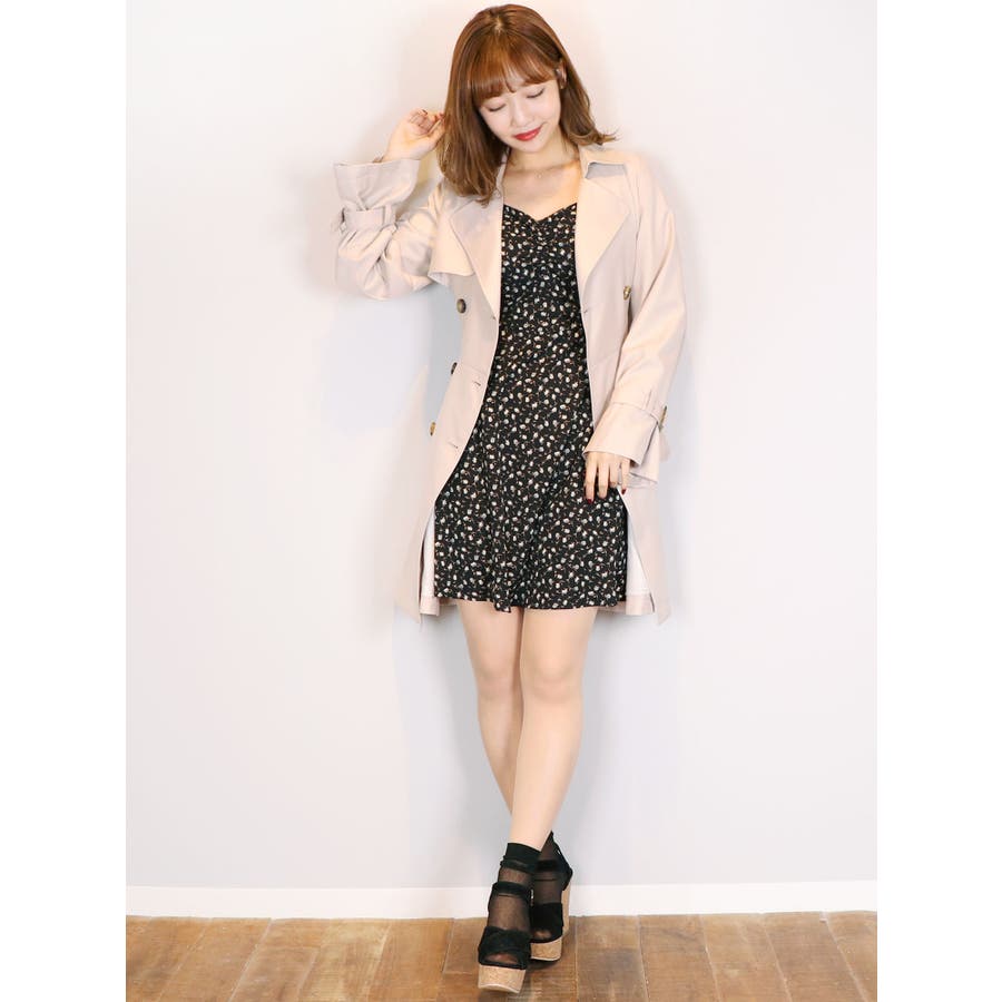 ワンピースライクトレンチコート 品番 Mksw Dazzlin ダズリン のレディースファッション通販 Shoplist ショップリスト