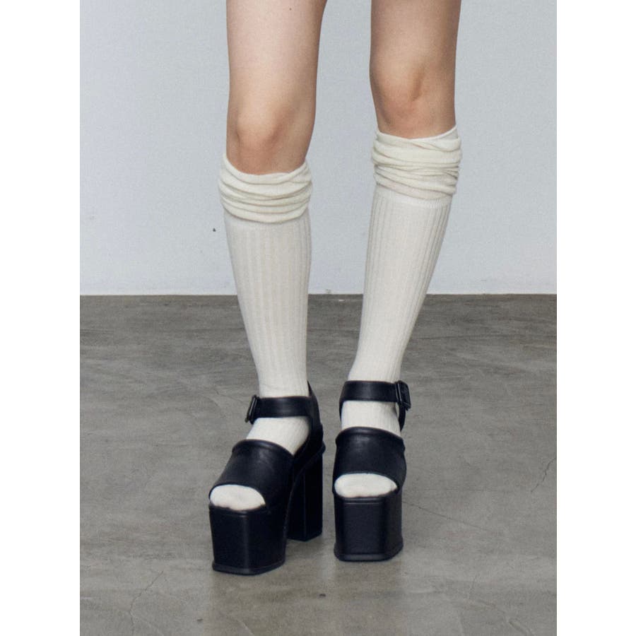 シアースイッチングハイソックス[品番：MKSW0063585]｜EMODA