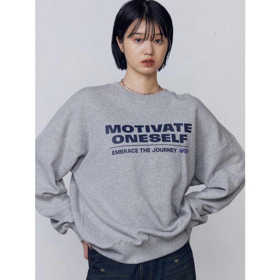WEB限定】スパイラルロゴスウェット[品番：MKSW0066715]｜EMODA