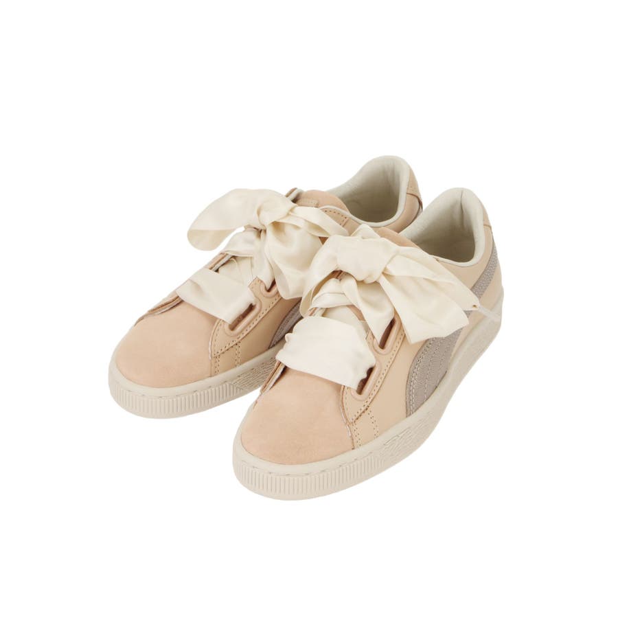 シューズ(女性用) PUMA BASKET 楽天市場】 [PUMA] バスケットプラットフォームトレースライト