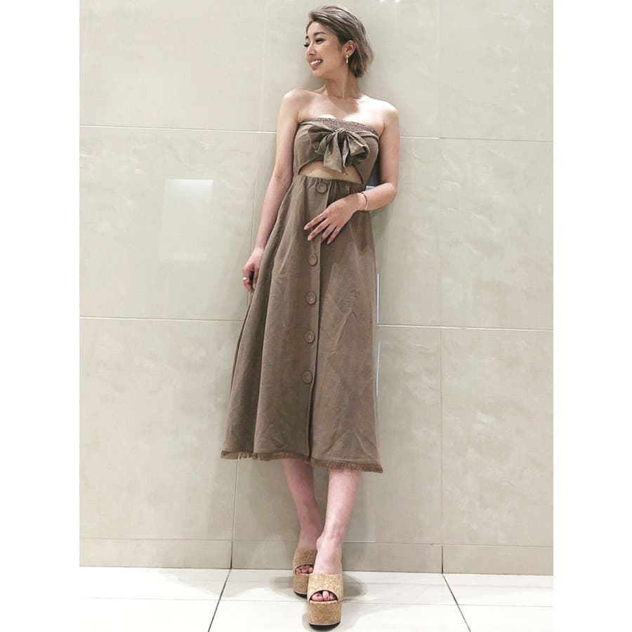 2wayリボンベアワンピース 品番 Mksw Gyda ジェイダ のレディースファッション通販 Shoplist ショップリスト