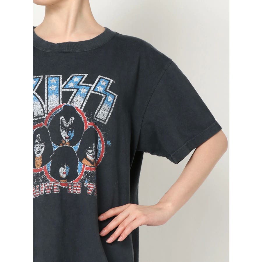 KISS vintageBIG Tシャツ [品番：MKSW0029890]｜GYDA（ジェイダ）のレディースファッション通販｜SHOPLIST（ショップリスト）