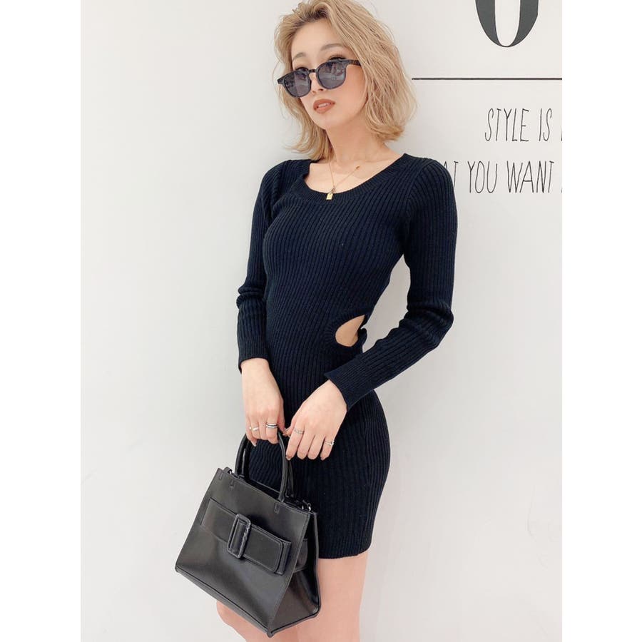 ワンピース gauy GYDA ワンピース フロントボタンSymmetryGYDAキャミロング