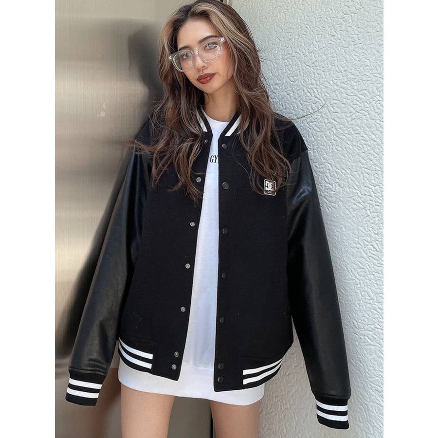 WEB限定】GYDA×DC BACK LOGOスタジャン[品番：MKSW0046994