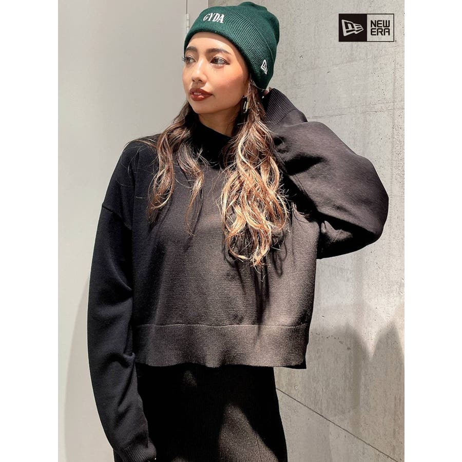 GYDA×NEW ERA ロゴニットキャップ