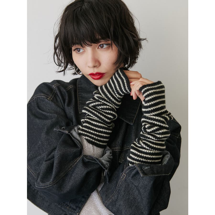 Amazon | [Hifeoos] ロングチュールスリーブ ゴス シフォン手袋