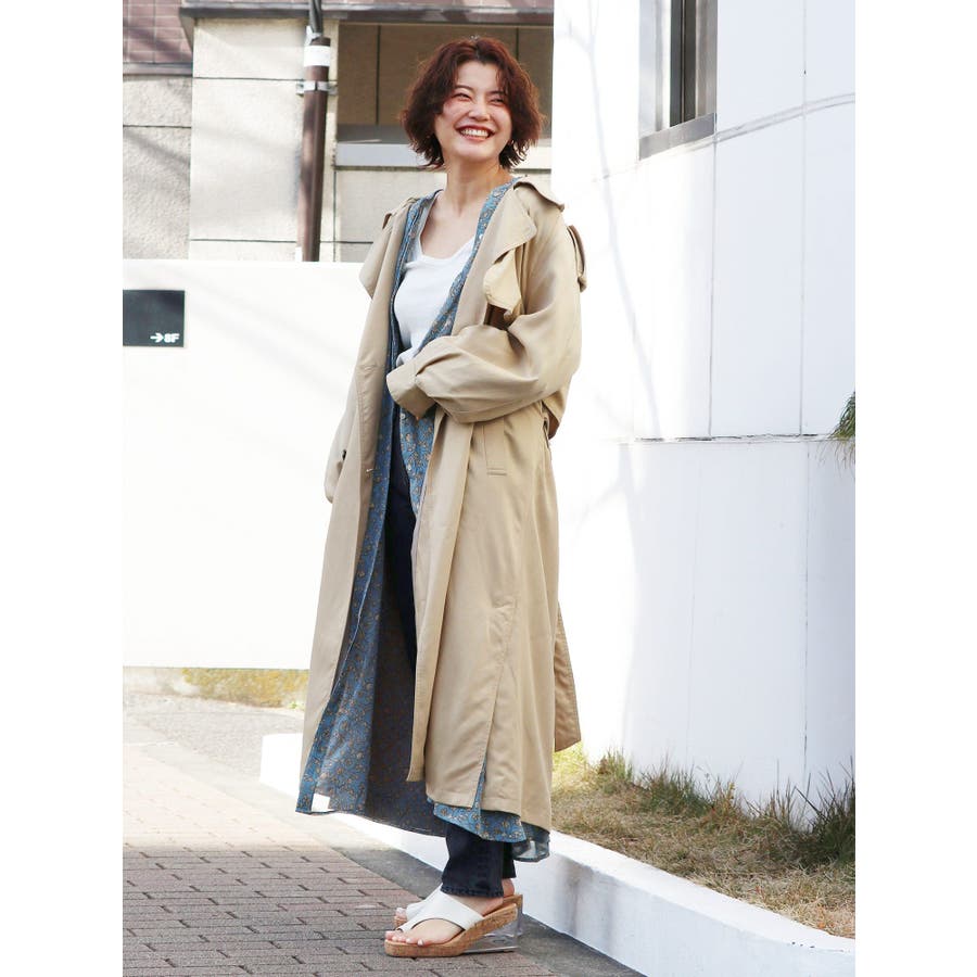 ルーズロングトレンチコート 品番 Mksw Ungrid アングリッド のレディースファッション通販 Shoplist ショップリスト ルーズロングトレンチコート 品番 Mksw Ungrid アングリッド のレディースファッション通販 Shoplist ショップリスト