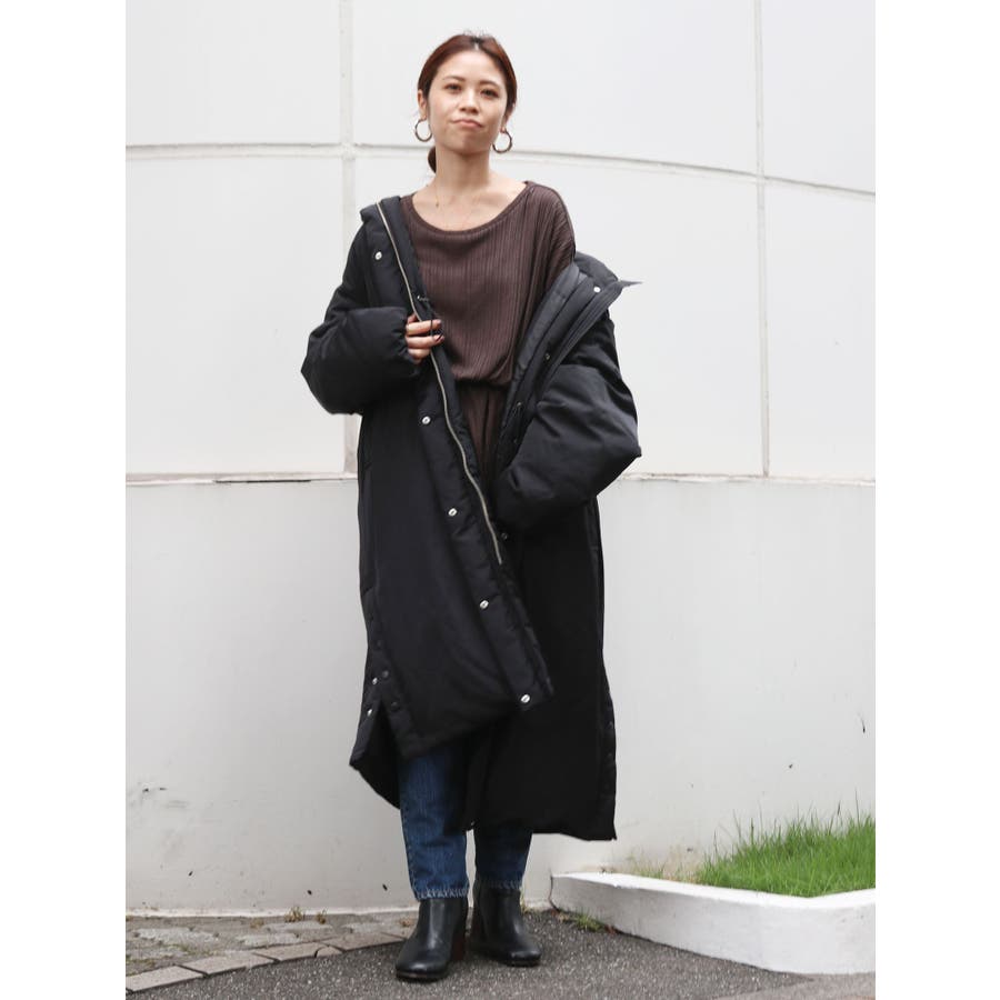 スリットボリュームロングダウン[品番：MKSW0026300]｜Ungrid（アングリット ）のレディースファッション通販｜SHOPLIST（ショップリスト）