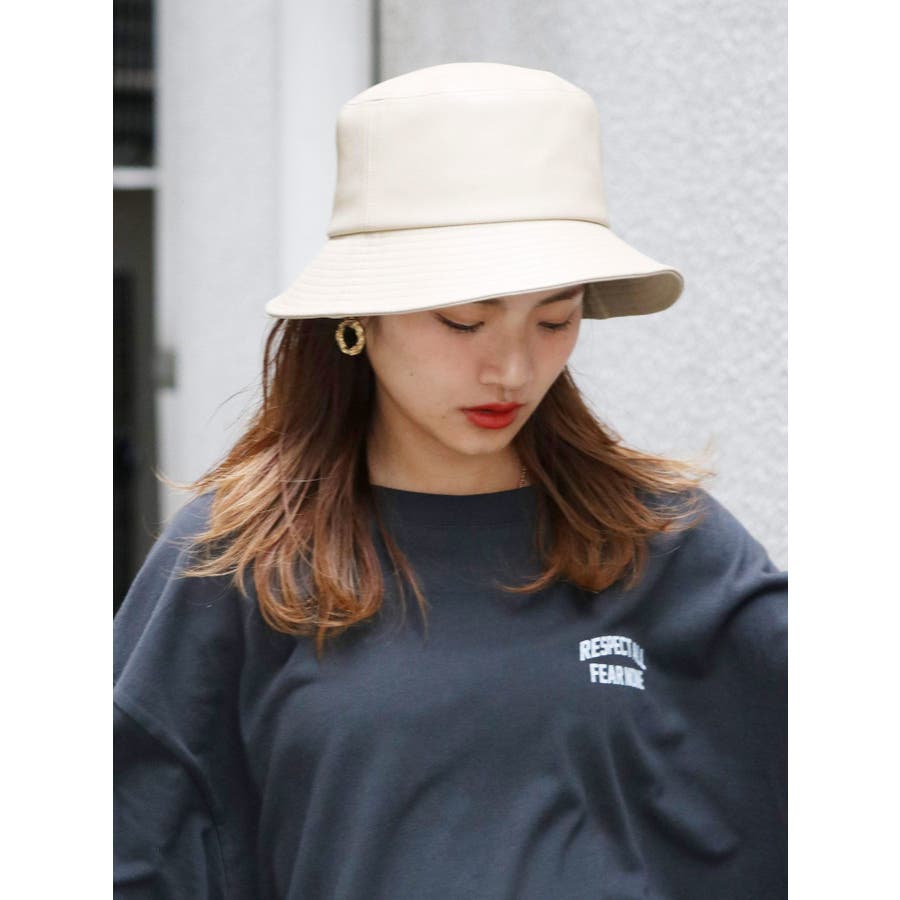 フェイクレザーバケットhat 品番 Mksw Ungrid アングリット のレディースファッション通販 Shoplist ショップリスト