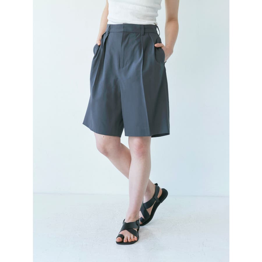 タックショートパンツ[品番：MKSW0050808]｜Ungrid（アングリット）の  