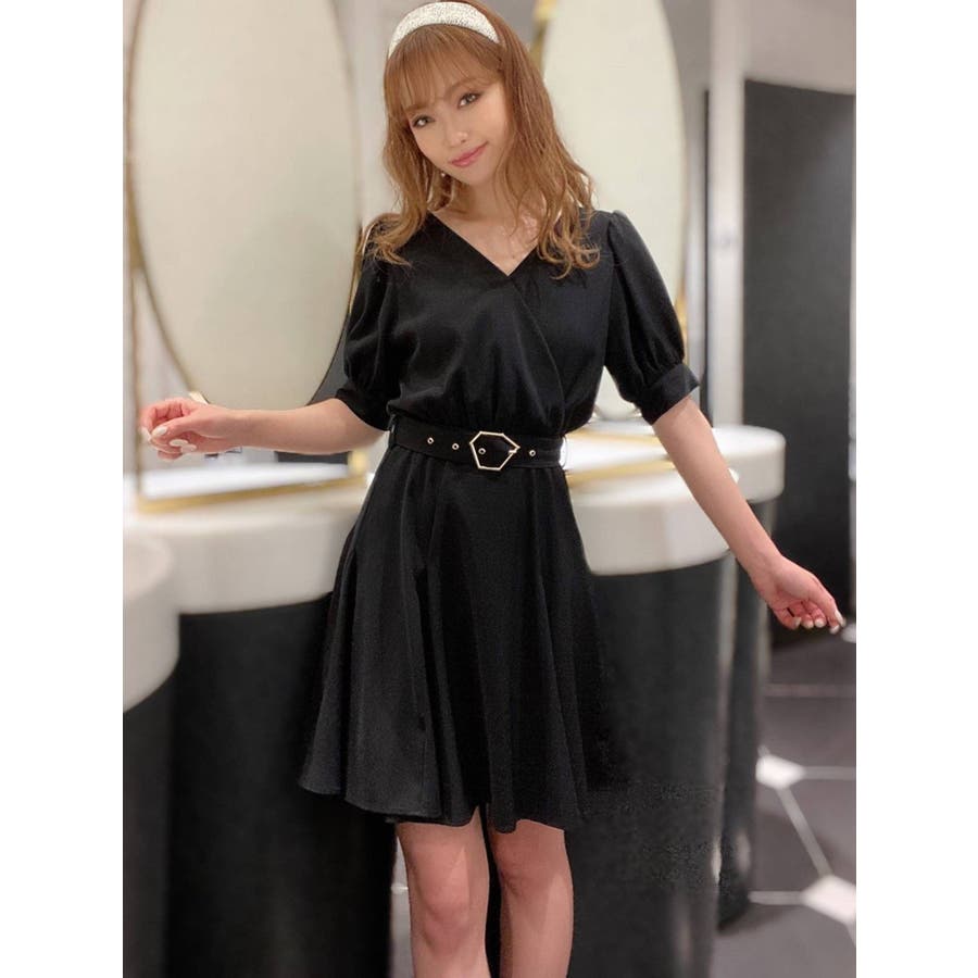 カシュクールフレアミニワンピース 品番 Mksw Resexxy リゼクシー のレディースファッション通販 Shoplist ショップリスト