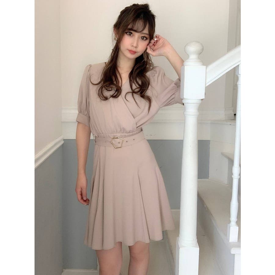 カシュクールフレアミニワンピース 品番 Mksw Resexxy リゼクシー のレディースファッション通販 Shoplist ショップリスト