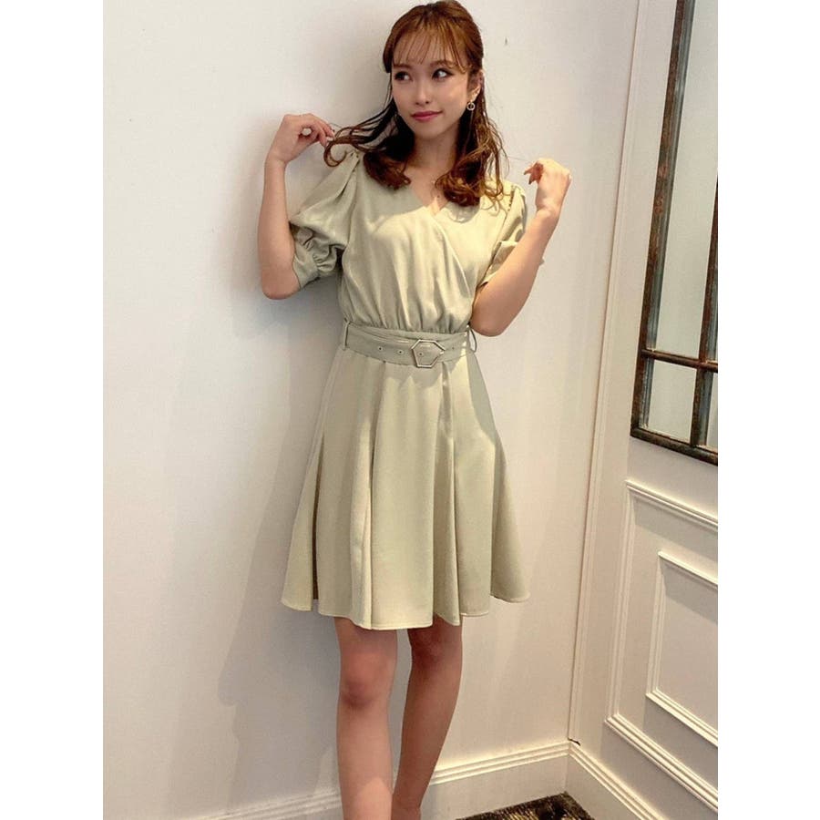 カシュクールフレアミニワンピース 品番 Mksw Resexxy リゼクシー のレディースファッション通販 Shoplist ショップリスト