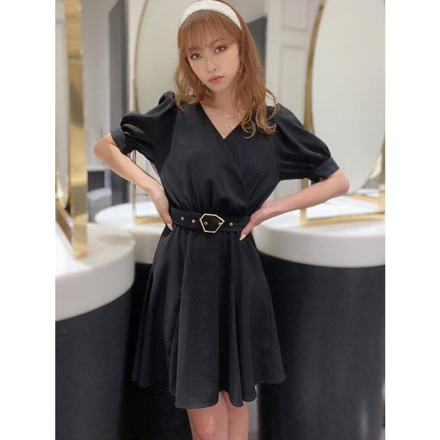 カシュクールフレアミニワンピース 品番 Mksw Resexxy リゼクシー のレディースファッション通販 Shoplist ショップリスト