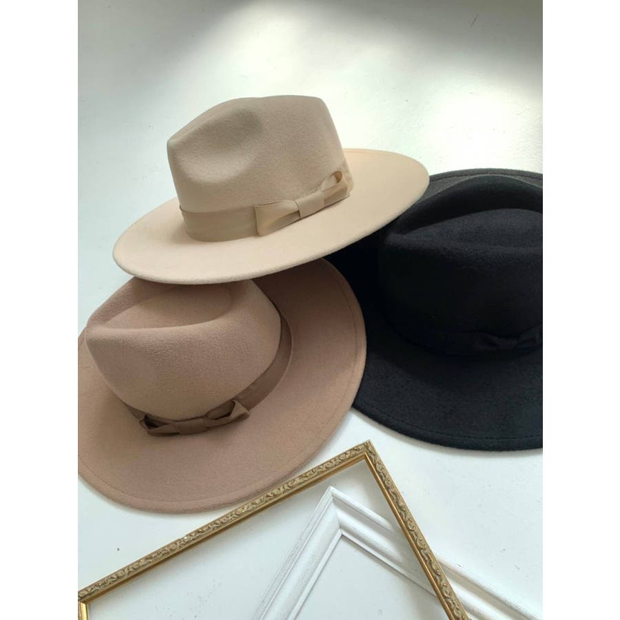 Borsalino ボルサリーノ QS ファーフェルト ハット センター