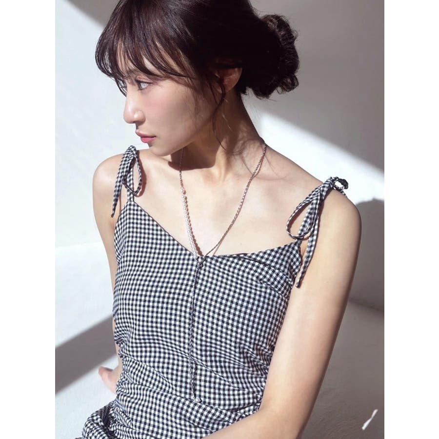 アシンメトリーパールロングネックレス[品番:MKSW0064286 アシンメトリーパールロングネックレス[品番:MKSW0064286
