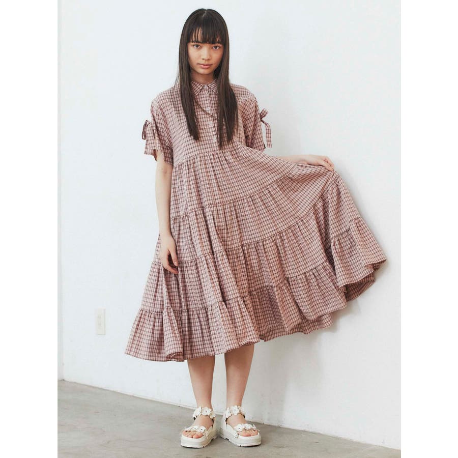 袖にりぼんのチェックティアードワンピース 品番 Mksw Merry Jenny メリージェリー のレディースファッション通販 Shoplist ショップリスト 袖にりぼんのチェックティアードワンピース 品番 Mksw Merry Jenny メリージェリー のレディースファッション通販 Shoplist ショップリスト