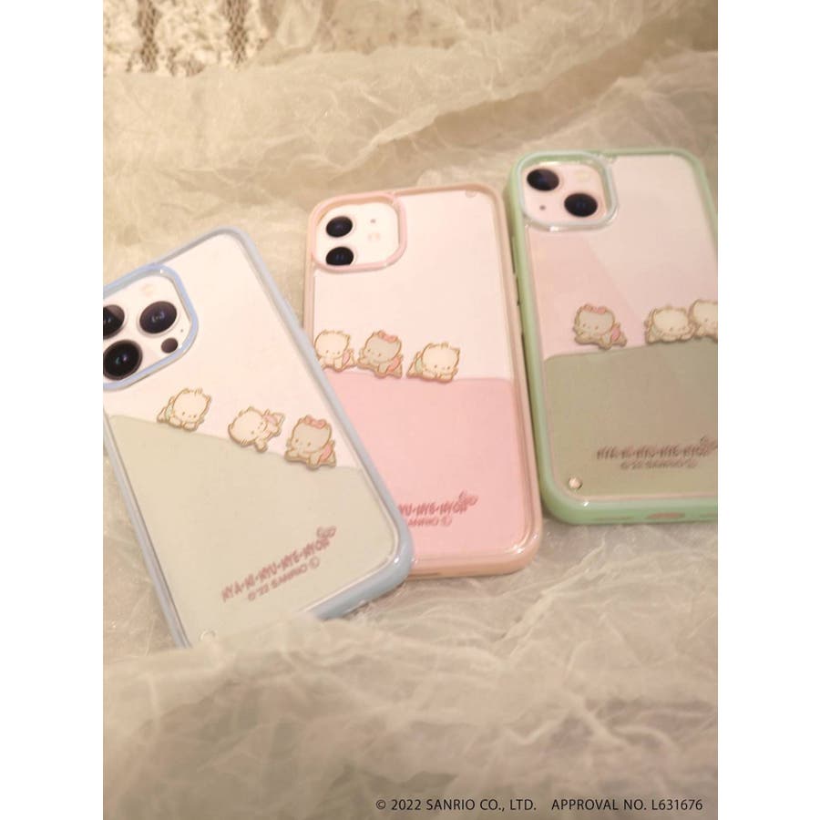 13 Pro】ぷかぷかニャニィニュニェニョンiPhone case[品番