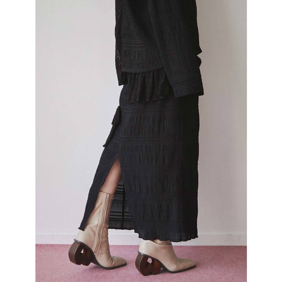 heart wood heel boots[品番：MKSW0045791]｜merry jenny