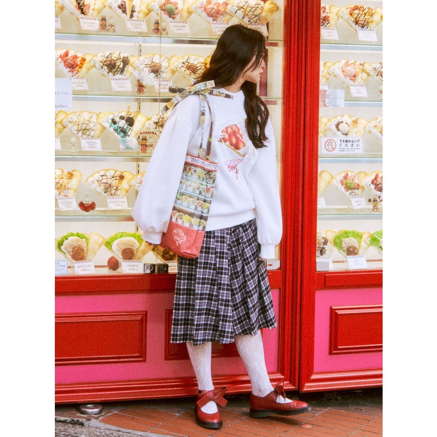 マリオンクレープコラボ】ショーウィンドウプリントトートBag