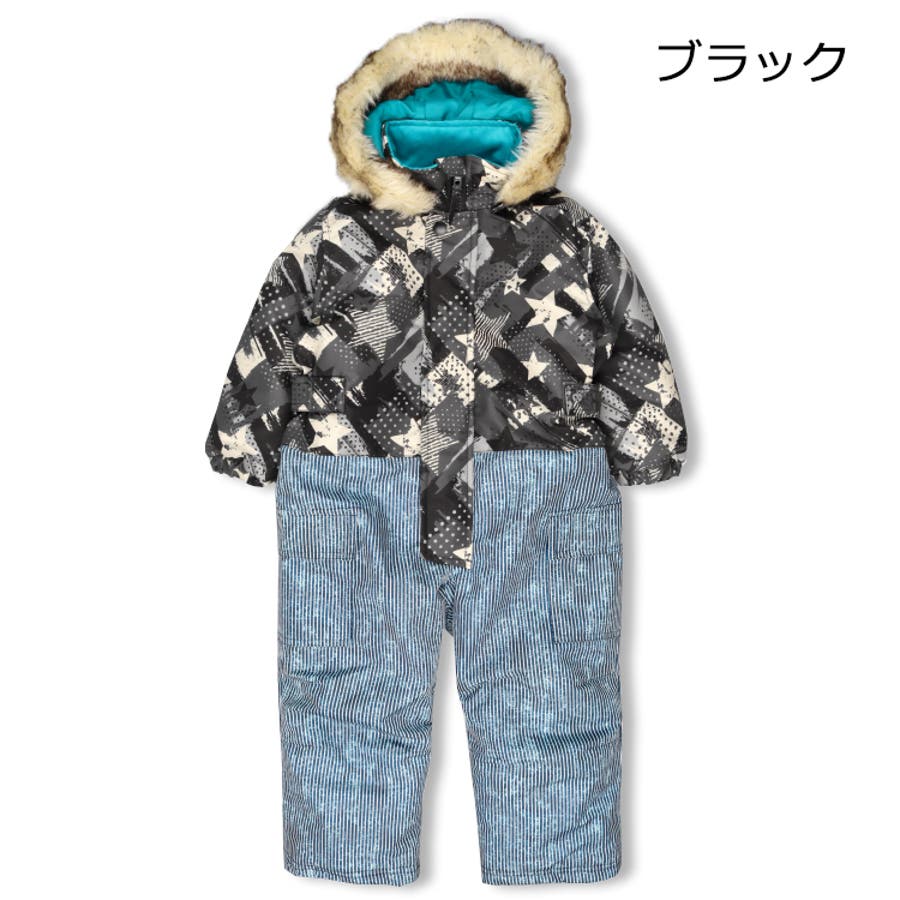 星ヒッコリー柄切替スノーコンビ[品番：MTIK0011331]｜こどもの森e