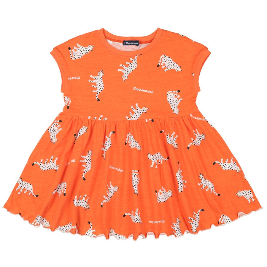 Moujonjon 日本製動物総柄プリントワンピース 80cm 1cm 品番 Mtik こどもの森e Shop コドモノモリイーショップ のキッズファッション通販 Shoplist ショップリスト