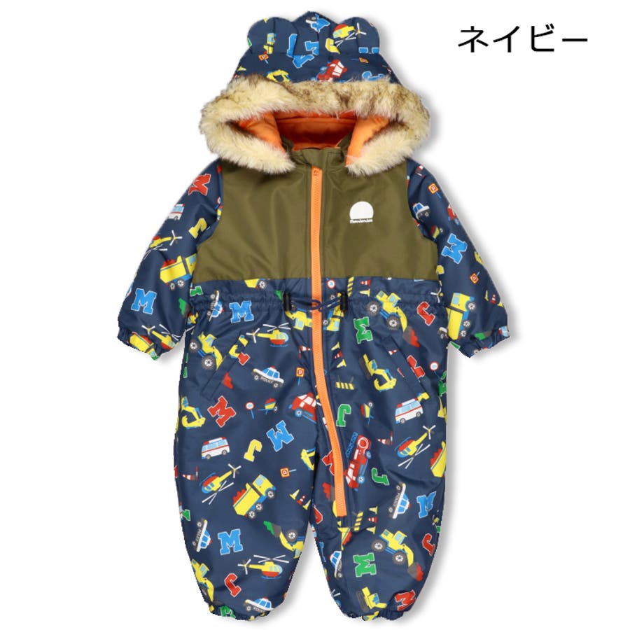 働く車柄スノーコンビ[品番：MTIK0012083]｜こどもの森e-shop（コドモ 