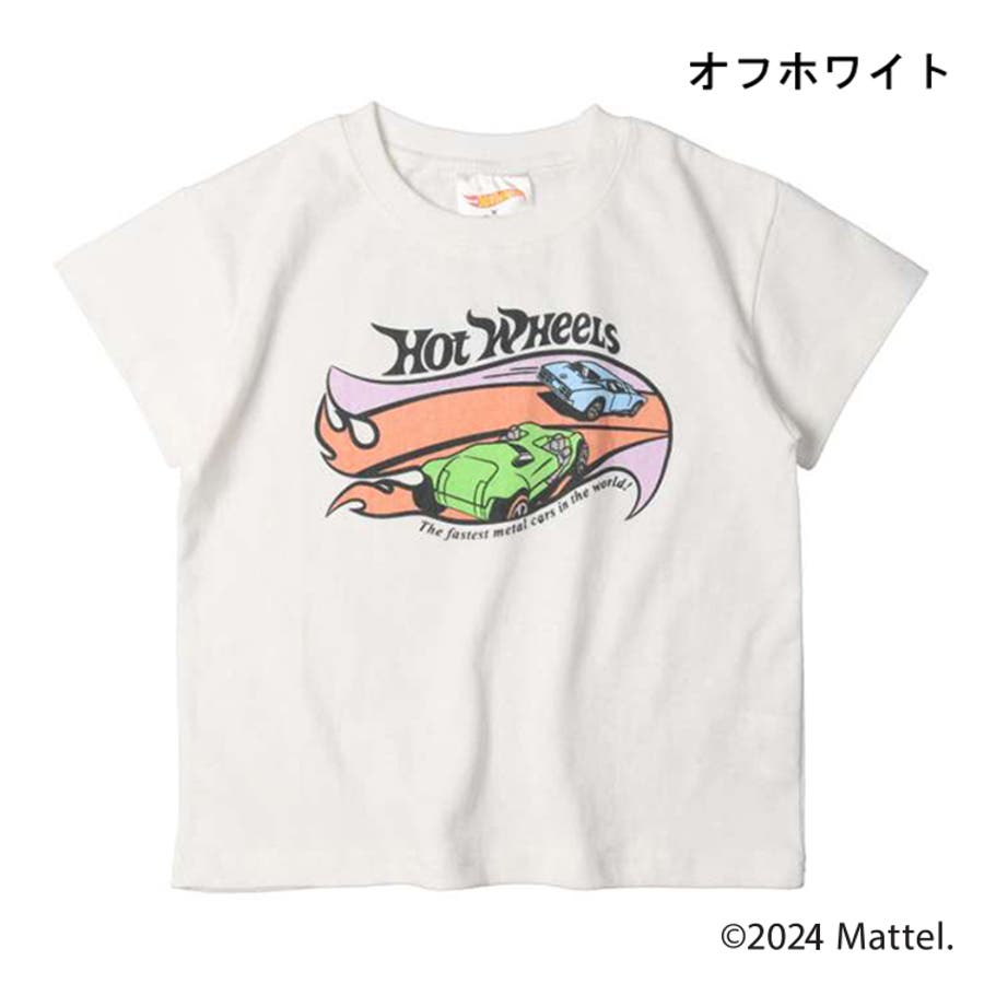 安い割引 crescent ホットウィール車ロゴ半袖Tシャツ 80cm～130cm[品番 ミニカー