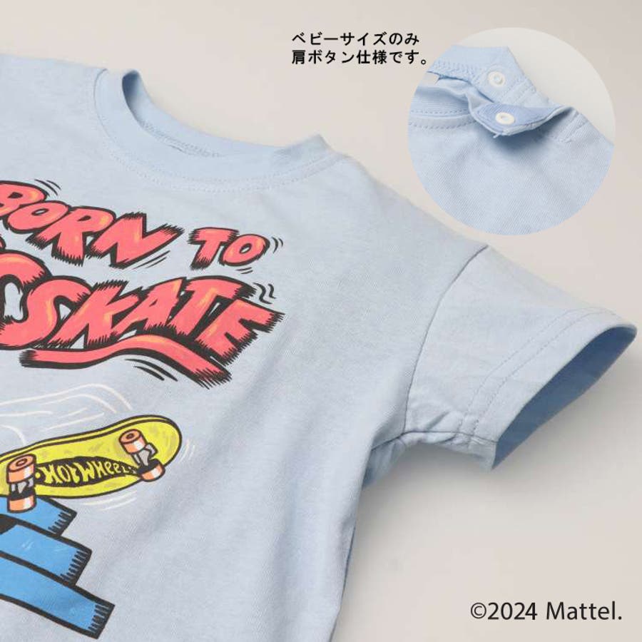 crescent ホットウィールスケボー半袖Tシャツ 80cm～130cm[品番