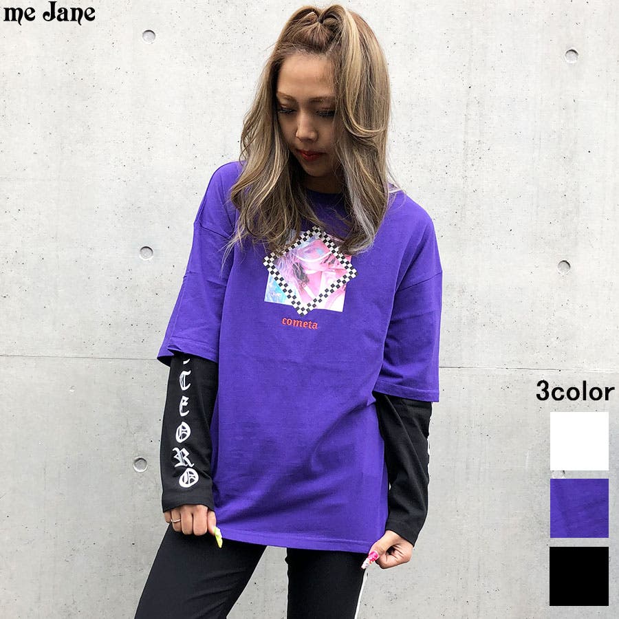 袖レイヤードロンｔ 品番 Mjnw Me Jane ミージェーン のレディースファッション通販 Shoplist ショップリスト