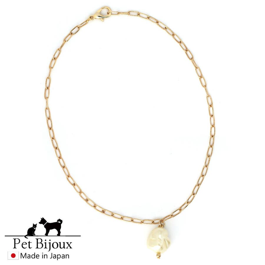 犬服・アクセサリー yumi 誕生石対応】 “Wonder dog” シルバーネックレス【MIP1170WEB】