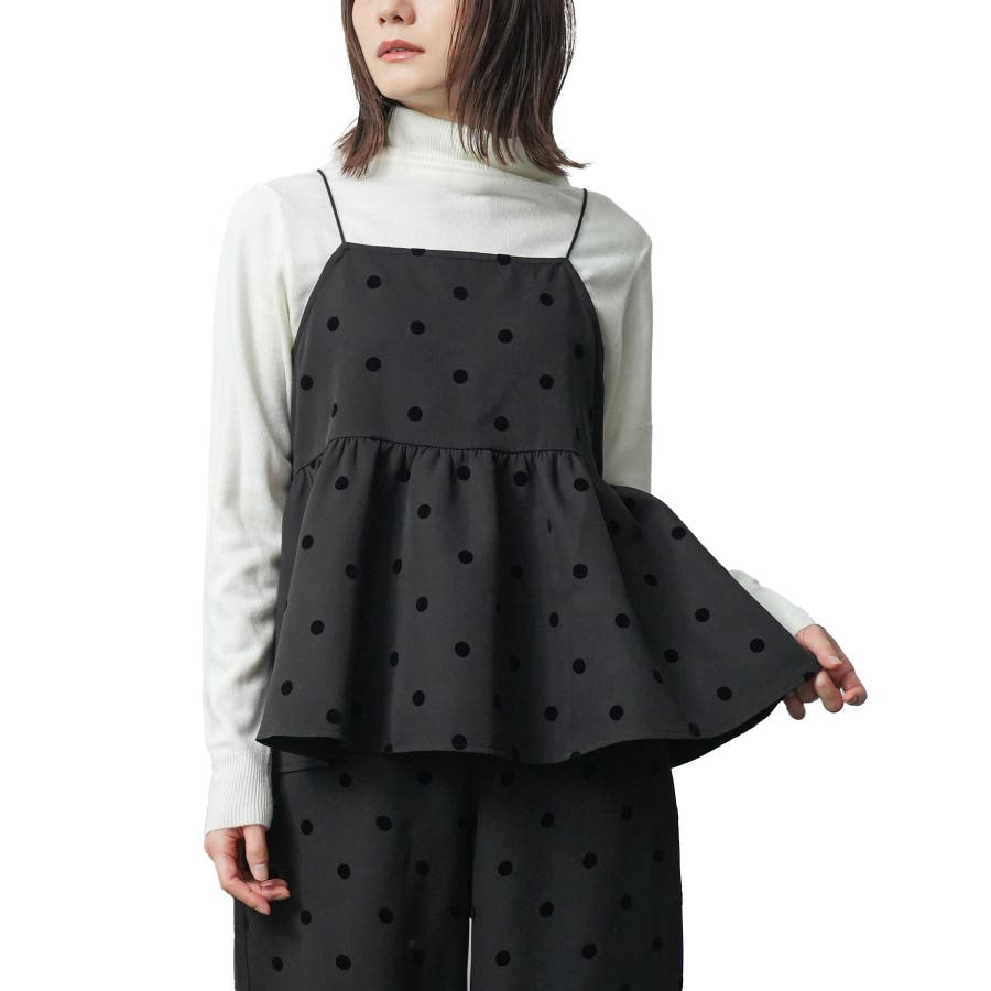 coca｜フロッキードットキャミチュニック | Rakuten Fashion