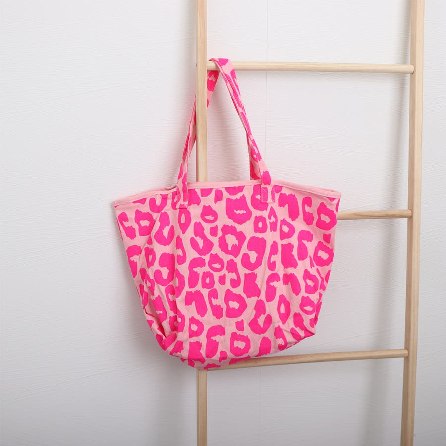 NATURAL BEAUTY BASIC ハンドバッグ ヒョウ柄