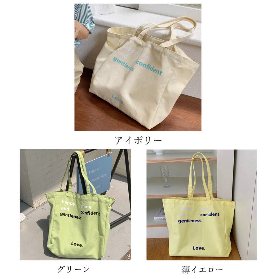韓国 トートバッグ キャンバス 春夏 新作[品番：II000008119]｜Miniministore（ミニミニストア）のレディースファッション通販｜SHOPLIST（ショップリスト）