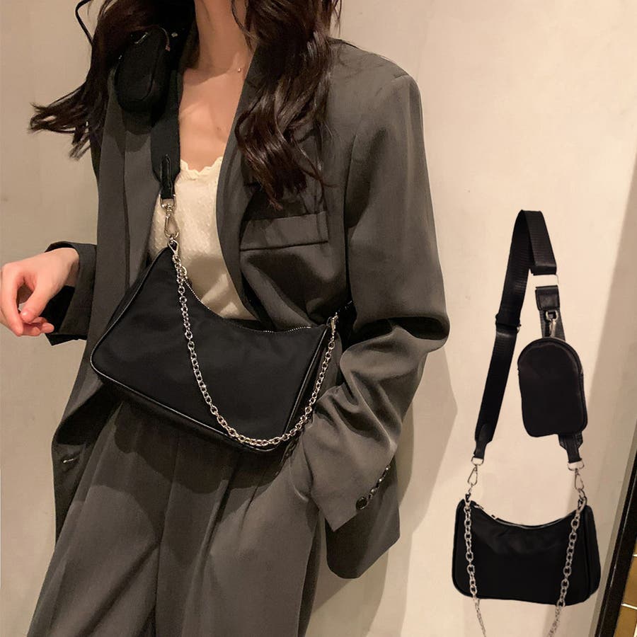 apolina□ショルダーバッグ□ポシェット ごつく