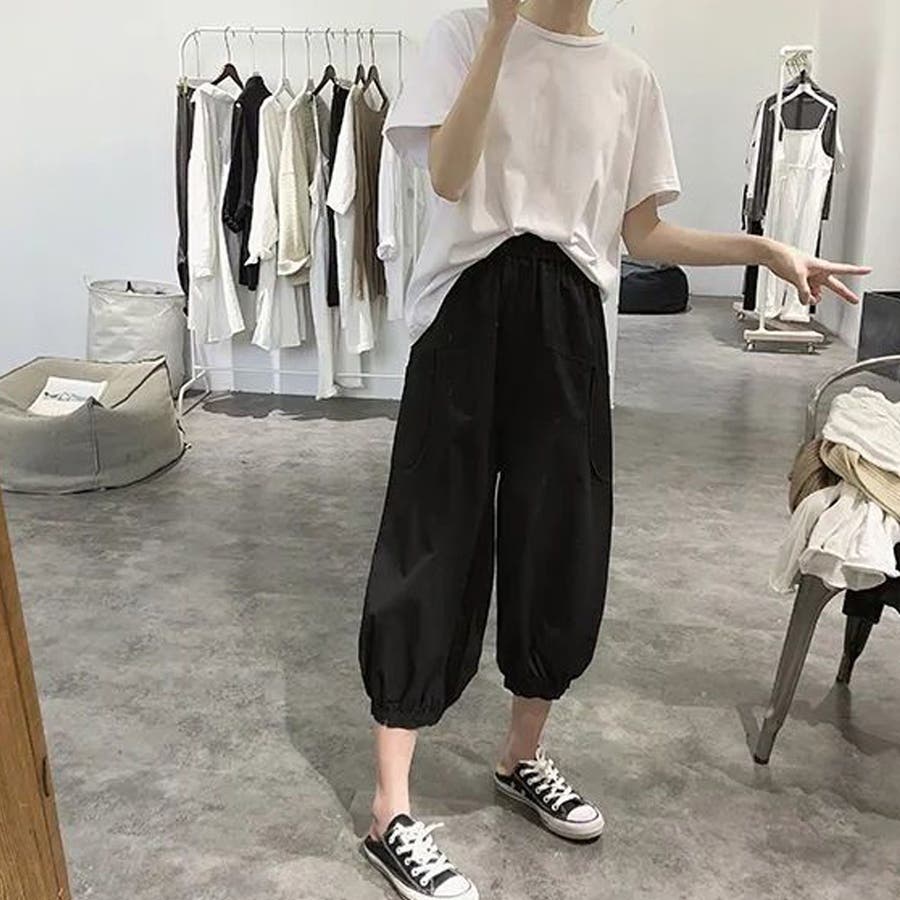 サルエルパンツ レディース ハイウエスト[品番：II000007323]｜Miniministore（ミニミニストア）のレディース ファッション通販｜SHOPLIST（ショップリスト）