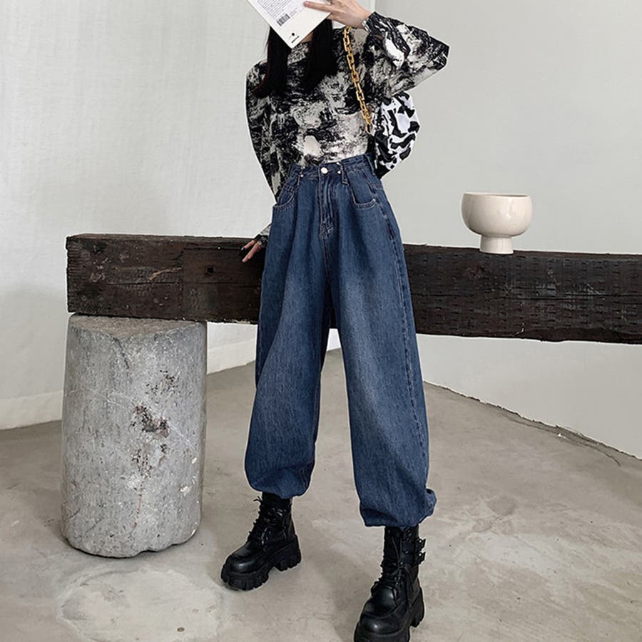 熱販売 80pinc-001-bl.jpg パンツ