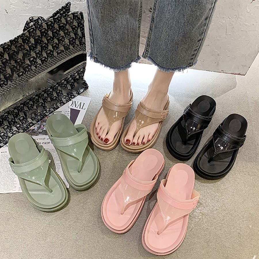 ビーチサンダル 厚底 ビーサンおしゃれ 品番 Ii Miniministore ミニミニストア のレディースファッション通販 Shoplist ショップリスト