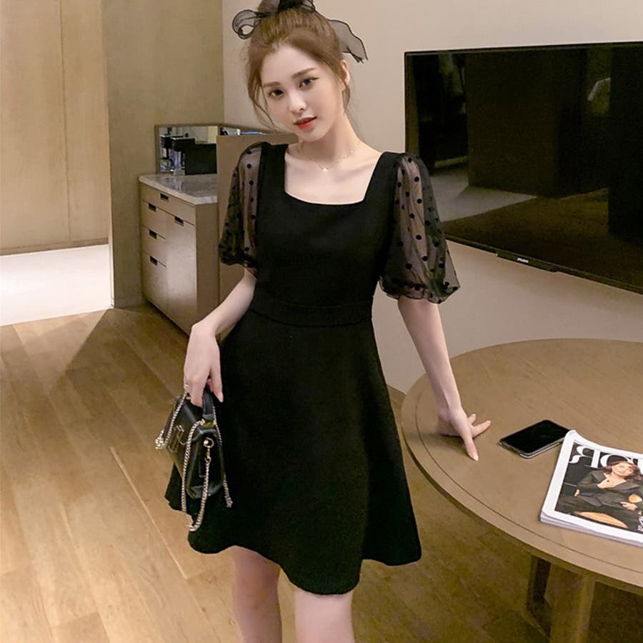 ミニワンピース レディース シースルー 袖[品番：II000007151]｜Miniministore（ミニミニストア）のレディースファッション通販｜SHOPLIST（ショップリスト）