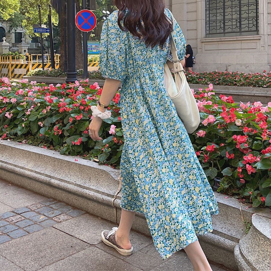 花柄 ロングワンピース レディース  春夏[品番：II000008343]｜Miniministore（ミニミニストア）のレディースファッション通販｜SHOPLIST（ショップリスト）