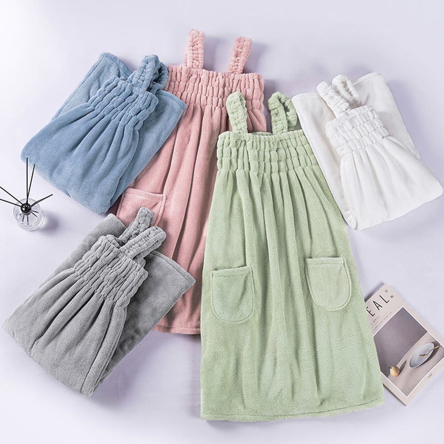 バスタオルワンピース 超吸水 着るタオル [品番：II000010822]｜Miniministore（ミニミニストア）のファッション通販｜SHOPLIST（ショップリスト）