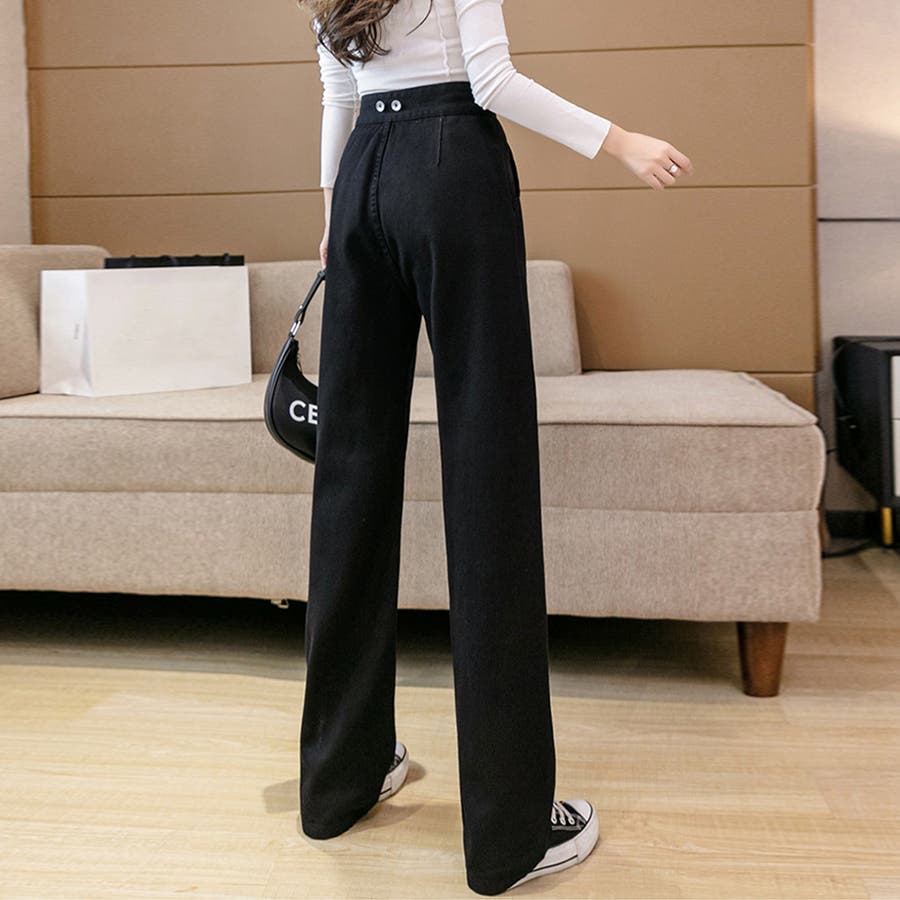 カットジョーゼットサロペット レディース 春 夏 秋 P M L