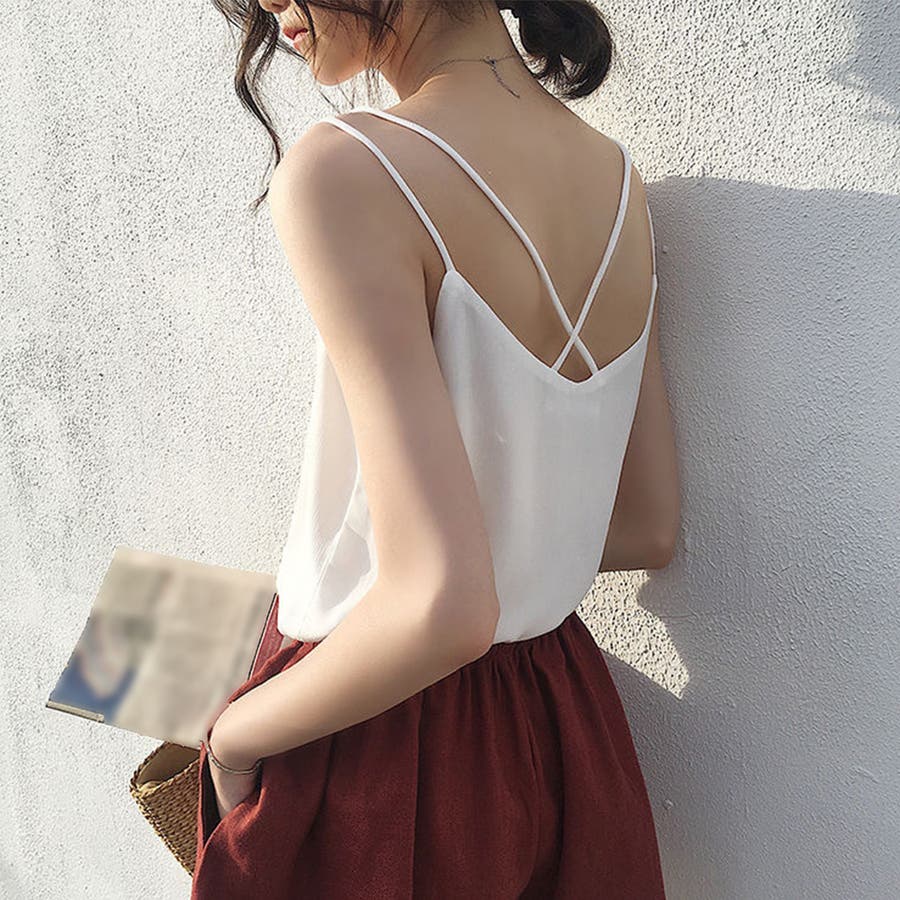 シフォン キャミソール バッククロス 夏[品番：II000006965]｜Miniministore（ミニミニストア）のレディース ファッション通販｜SHOPLIST（ショップリスト）